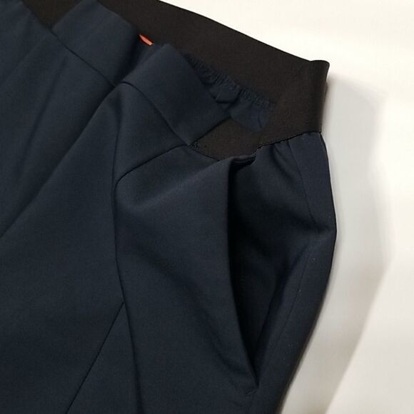 🎁5/$25 Joe Fresh Pants Womens Size Small Pull On Dark Blue Elastic Waist - Picture 2 of 6